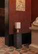 Stolní lampa Nonna H49, travertine