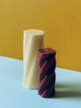 Svíčka Soft Serve Medium, bordeaux