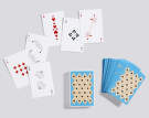 Hrací karty, blue