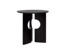 Cove side table, black teak