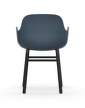 Form Armchair, blue/black