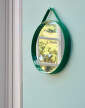 vesak-Bolt Hook Set of 2, green