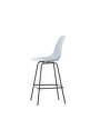 Barová židle Eames Plastic Low, ice grey