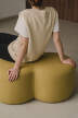 Pouf Umbo, yellow pear
