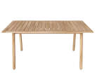 Zahradní stůl Patio 160 cm, untreated solid teak