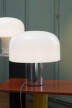 Stolní lampa Bellhop Glass T, bright aluminum