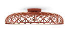 Stropní svítidlo Skynest, brick red