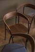 Židle Missing Armchair, lacquered walnut