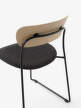 Židle Pavilion AV52, oak/Re-Wool 198