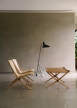 Konferenční stolek X HM13, lacquered oak and walnut