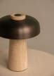 Přenosná stolní lampa Reverse, sand/bronzed