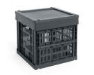 Plastové víko Colour Crate Cube/Square M, charcoal
