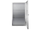 Skříňka Haze Reeded Glass, stainless steel