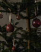 Vánoční baňky Glass Baubles set 3 ks, roseate opaque