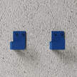 Věšáky Bath Hook - set 2 ks, blue