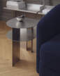 Odkládací stolek Rand, stainless steel