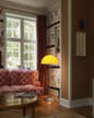 Stojací lampa Panthella 500, original opal orange