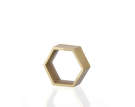 Spona na ubrousek Hexagon, 4 ks