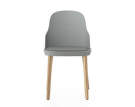 Allez Chair Oak/Leather, grey