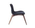 Goose Lounge Chair Stained Oak, Velvet Midnight Blue