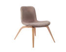Goose Lounge Chair Nature Oak, Velvet Taupe