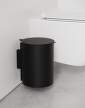 kos-Toilet Bin, black