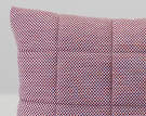 Polštář Soft Grid, světle fialový 60x40