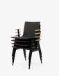 zidle-Ville AV33 Armchair, warm black