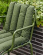 Prošívaný podsedák Palissade Chair and Armchair Soft Quilted Cushion, olive