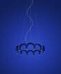 Závěsné svítidlo Arch Circle 98, blue