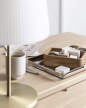 Podnos Unio Tray 32x22, polished stainless steel