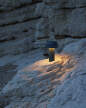 Přenosná lampa Bellhop Battery, grey blue