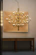 Lustr 2097/75 Frosted Bulbs, brass