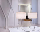 Stolní lampa Ray T, white