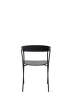 Židle Missing Armchair, black ash