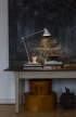 Stolní lampa NJP, light aluminium grey