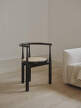 Židle Bukowski French Cane, black