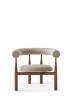 Křeslo Bukowski, walnut/Rest 23