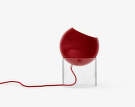 Stolní lampa Topan VP13, vermilion red