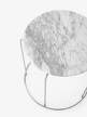 Mramorová deska pro stoličku Wire Stool, Bianco Carrara