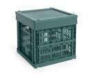 Plastové víko Colour Crate Cube/Square M, dark green