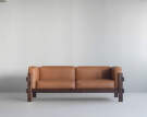 Třímístná pohovka Kube Dark Brown, Ultra 41574