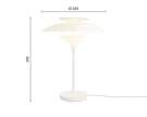 Stolní lampa PH 80, white