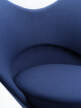 Křeslo Heart Cone Chair, Cosy 2 dark blue