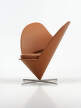 Křeslo Heart Cone Chair, cognac
