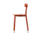 Židle Vitra All Plastic Chair, brick