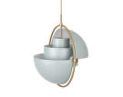 Lampa Multi-Lite, sea grey/brass