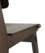 Chaise Tout Bois, dark oak, detail