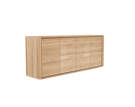 Shadow sideboard, 4 doors, oak