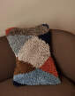 Harlequin Tufted Cushion